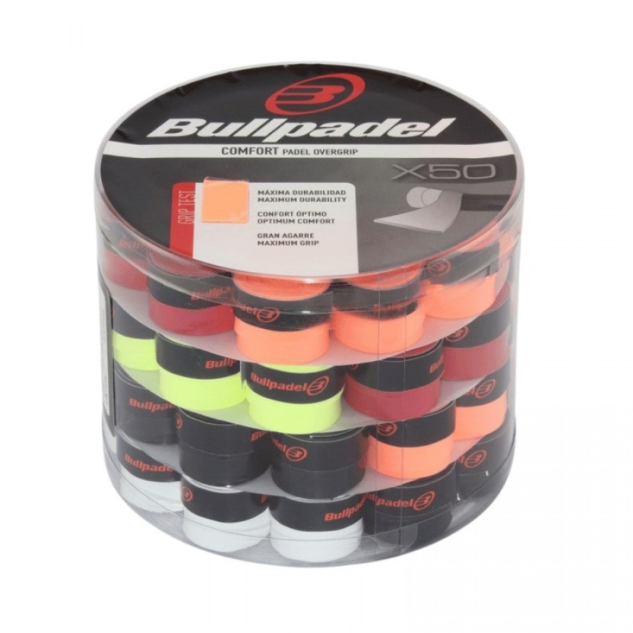 Tambor Bullpadel Colores 50 Overgrips