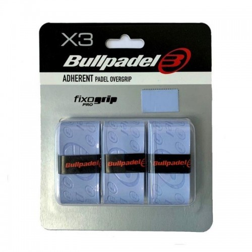 Blister Bullpadel 3 Overgrips GB1202 FixoGrip Blue Blister Bullpadel 3 Overgrips GB1202 FixoGrip Blue