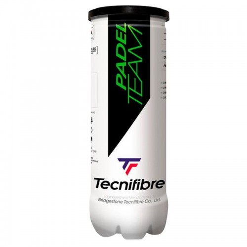 Bote de 3 Pelotas Tecnifibre Padel Team Bote de 3 Pelotas Tecnifibre Padel Team