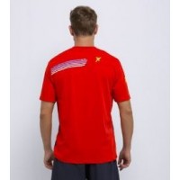 DROP SHOT T-SHIRT GREY INVICTUS PADDLE CLOTHING - Barata Oferta Outlet