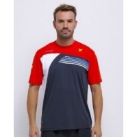 DROP SHOT T-SHIRT GREY INVICTUS PADDLE CLOTHING - Barata Oferta Outlet
