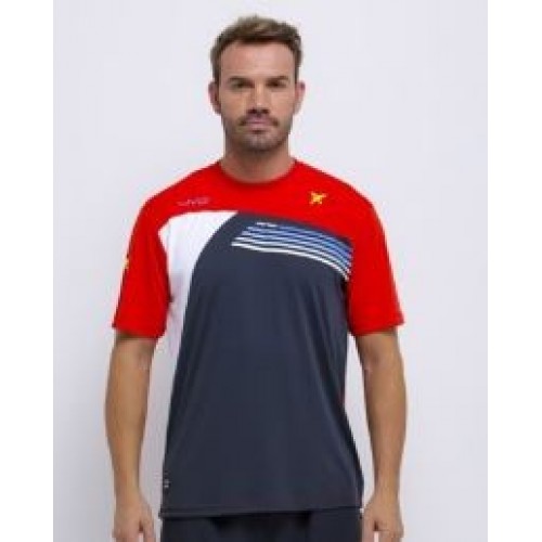 DROP SHOT T-SHIRT GRIGIO INVICTUS PADDLE ABBIGLIAMENTO DROP SHOT T-SHIRT GRIGIO INVICTUS PADDLE ABBIGLIAMENTO