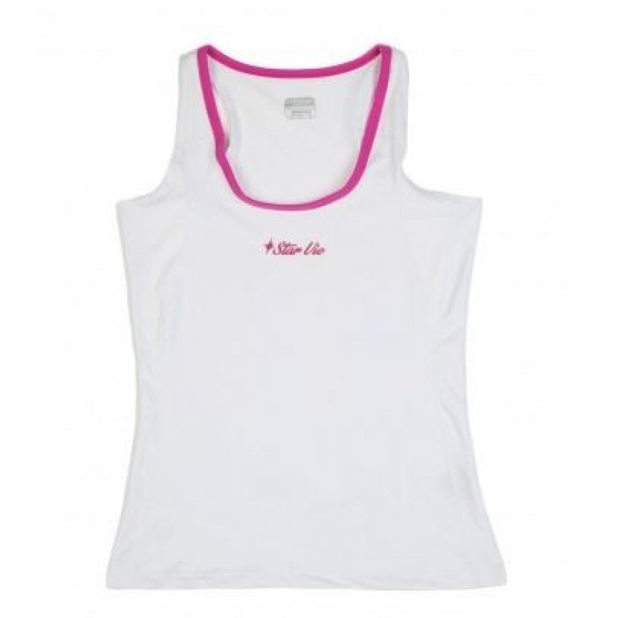 ROPA DE PADEL STARVIE CAMISETA SULIK BLANCA