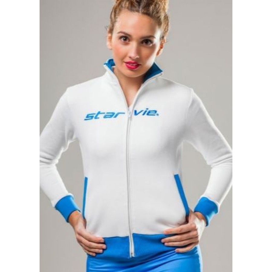 Jaqueta de remo STARVIE roupas poder branco azul  Oferta + Barato