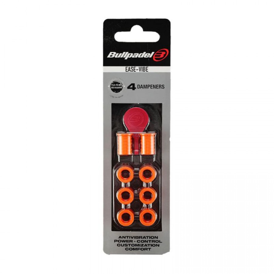 Antivibrador Bullpadel Ease Vibe Naranja  Oferta + Barato
