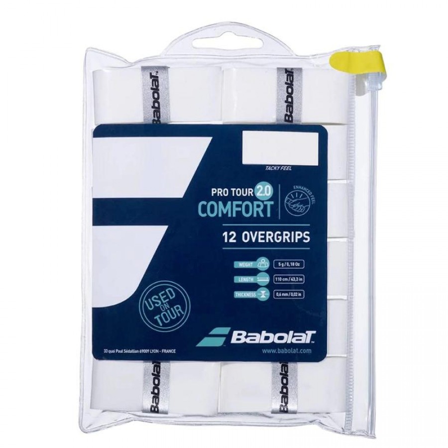 Blister Babolat Pro Tour Comfort 2.0 12 Surgrips  Offre - Pas cher