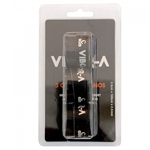 Blister Vibora Pro Liso Negro 3 Surgrips Blister Vibora Pro Liso Negro 3 Surgrips