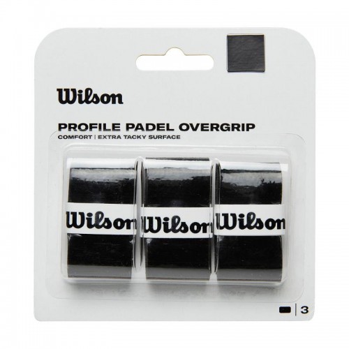 Surgrips Blister Wilson Profile Padel Negro 3 Surgrips Blister Wilson Profile Padel Negro 3