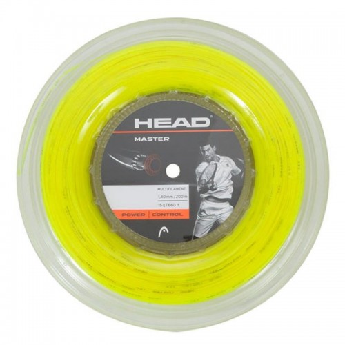 Carretel de Corda Head Master 200m 1,40mm Amarelo Carretel de Corda Head Master 200m 1,40mm Amarelo