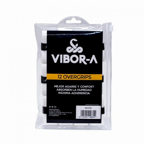 Vibora Liso Sac Blanc 12 Overgrips Vibora Liso Sac Blanc 12 Overgrips