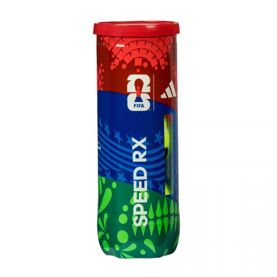 Bote de 3 Pelotas Adidas Speed RX World Cup 2026 PADELPOINT Bote de 3 Pelotas Adidas Speed RX World Cup 2026