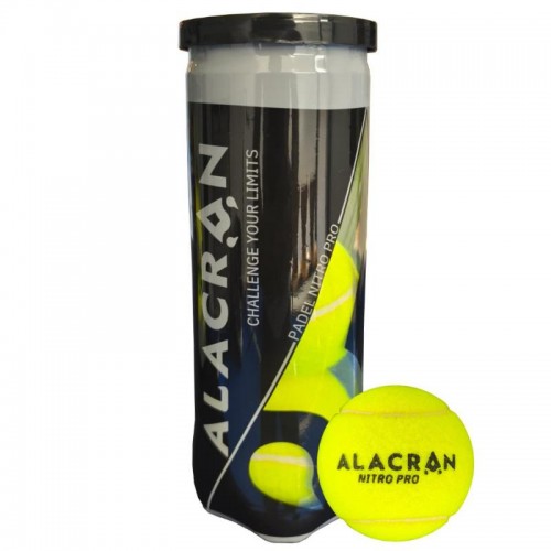 Bote de 3 Pelotas Alacran Nitro Pro Bote de 3 Pelotas Alacran Nitro Pro