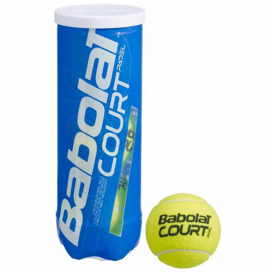 Boat of 3 Balls Babolat Court Padel