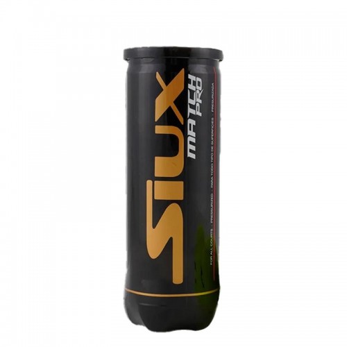 Bote de 3 Pelotas Siux Match Pro Bote de 3 Pelotas Siux Match Pro