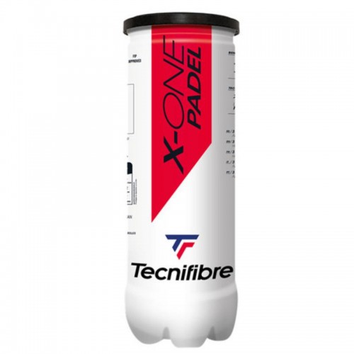 Barattolo da 3 palline da padel X-One Tecnifibre