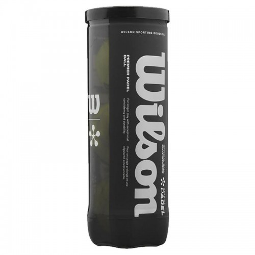 Bote de 3 Pelotas Wilson Padel Premier Bote de 3 Pelotas Wilson Padel Premier