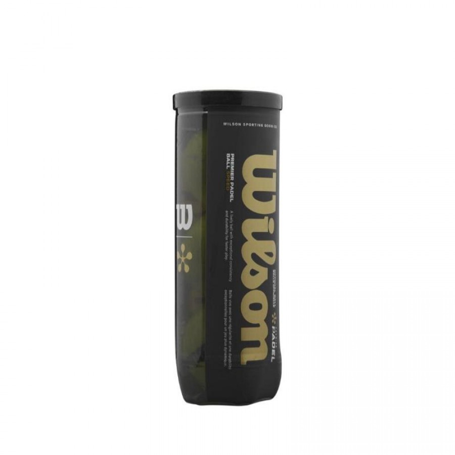 Wilson Padel Premier Speed Pot a 3 billes  Offre - Pas cher