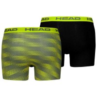 Boxers Head Basic Amarillo Negro 2 Unidades  Oferta + Barato