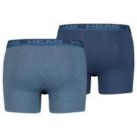 Boxers Head Basic Azul Cielo 2 Unidades  Oferta + Barato