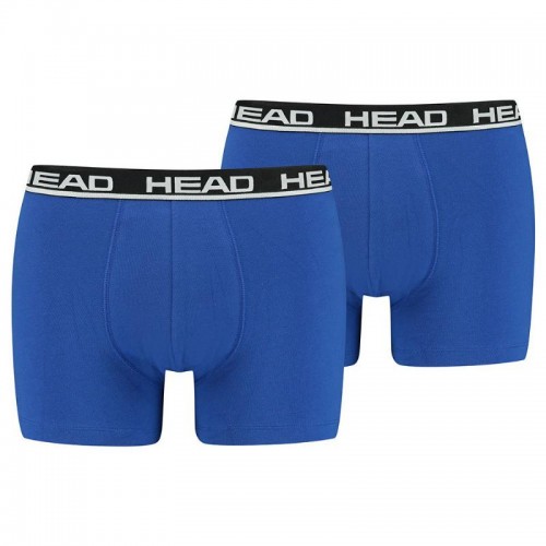 Head Basic Boxers Bleu Noir 2 Unites Head Basic Boxers Bleu Noir 2 Unites