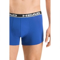 Boxers Head Basic Azul Negro 2 Unidades  Oferta + Barato