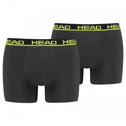 Head Basic Boxers Black Lime 2 unites Head Basic Boxers Black Lime 2 unites