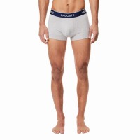 Lacoste Casual Gray Vigore Boxers 3 Units  Offer + Cheap