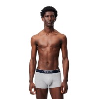 Boxers Lacoste Gris Vigore 3 Unidades  Oferta + Barato