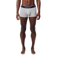 Boxers Lacoste Gris Vigore 3 Unidades  Oferta + Barato