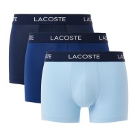 Lacoste Pique Navy Blue Boxers 3 Units  Offer + Cheap