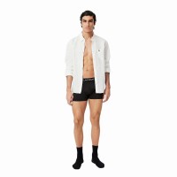 Lacoste Piqué Black Boxers 3 Units  Offer + Cheap