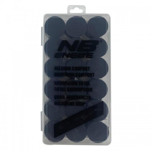 Enebe Box 18 Overgrip Liscia Nero Enebe Box 18 Overgrip Liscia Nero