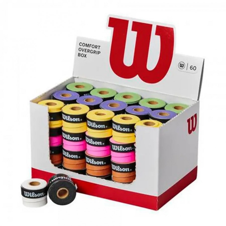 Wilson Comfort Box Colors 60 Overgrips