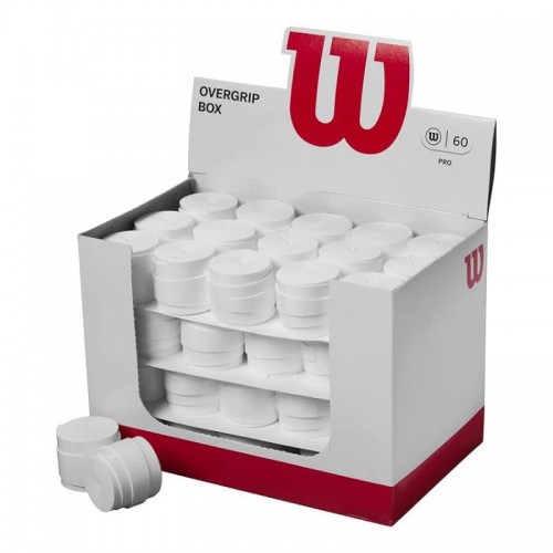 Wilson Pro Box White 60 Overgrips Wilson Pro Box White 60 Overgrips