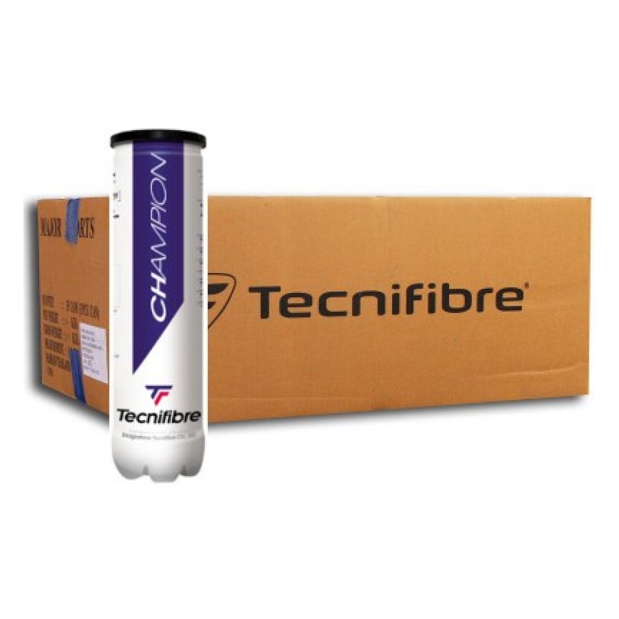 Cajon 144 Pelotas - 36 Botes de 4 uds - Tecnifibre Champion  Oferta + Barato