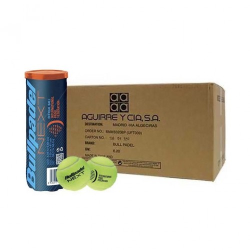 Cajon 72 Pelotas - 24 Botes de 3 uds - Bullpadel FIP Next Cajon 72 Pelotas - 24 Botes de 3 uds - Bullpadel FIP Next