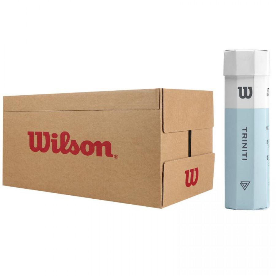 Cajon 72 Pelotas - 18 Botes de 4 Uds - Wilson Triniti  Offre - Pas cher