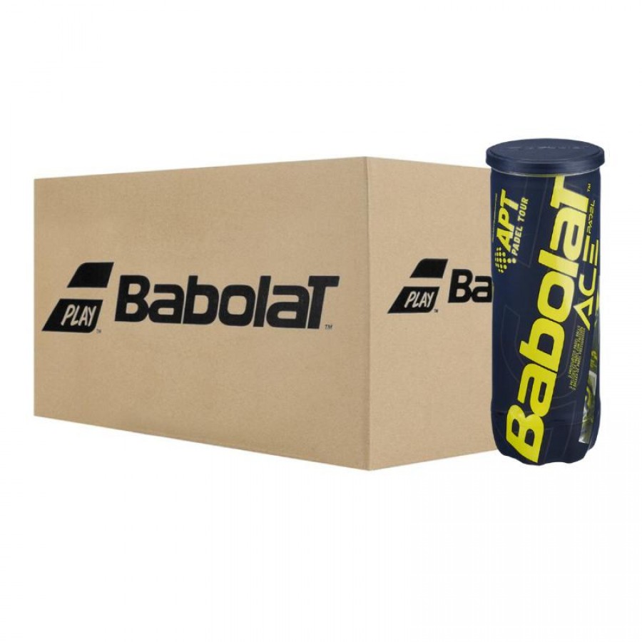 Cajon 72 Pelotas - 24 Jars of 3 units Babolat Ace Padel