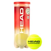 Caixa 72 Bolas - 24 Frascos de 3 pecas - Head Championship Tennis  Oferta + Barato