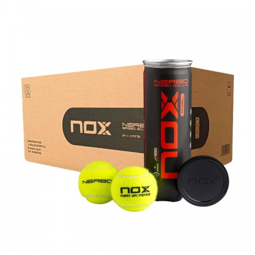Cajon 72 Pelotas - 24 Botes de 3 uds - Nox Nerbo Cajon 72 Pelotas - 24 Botes de 3 uds - Nox Nerbo