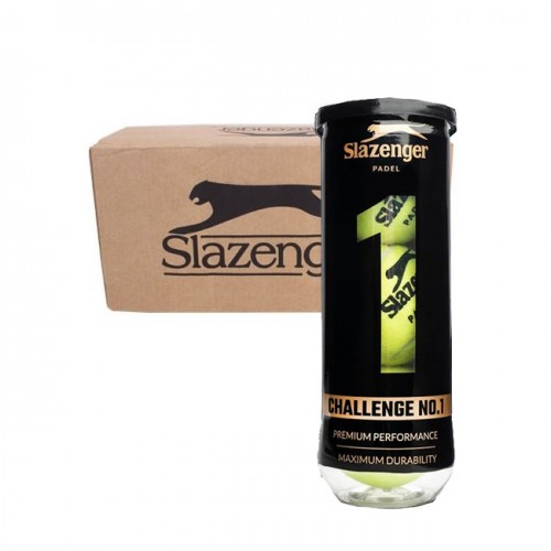 Cajon 72 Pelotas - 24  Botes de 3 uds - Slazenger Challenge 1 Cajon 72 Pelotas - 24  Botes de 3 uds - Slazenger Challenge 1