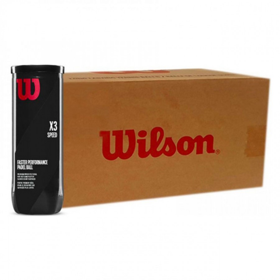 Cajon 72 Pelotas - 24 Boats of 3 pcs - Wilson Padel X3 Speed