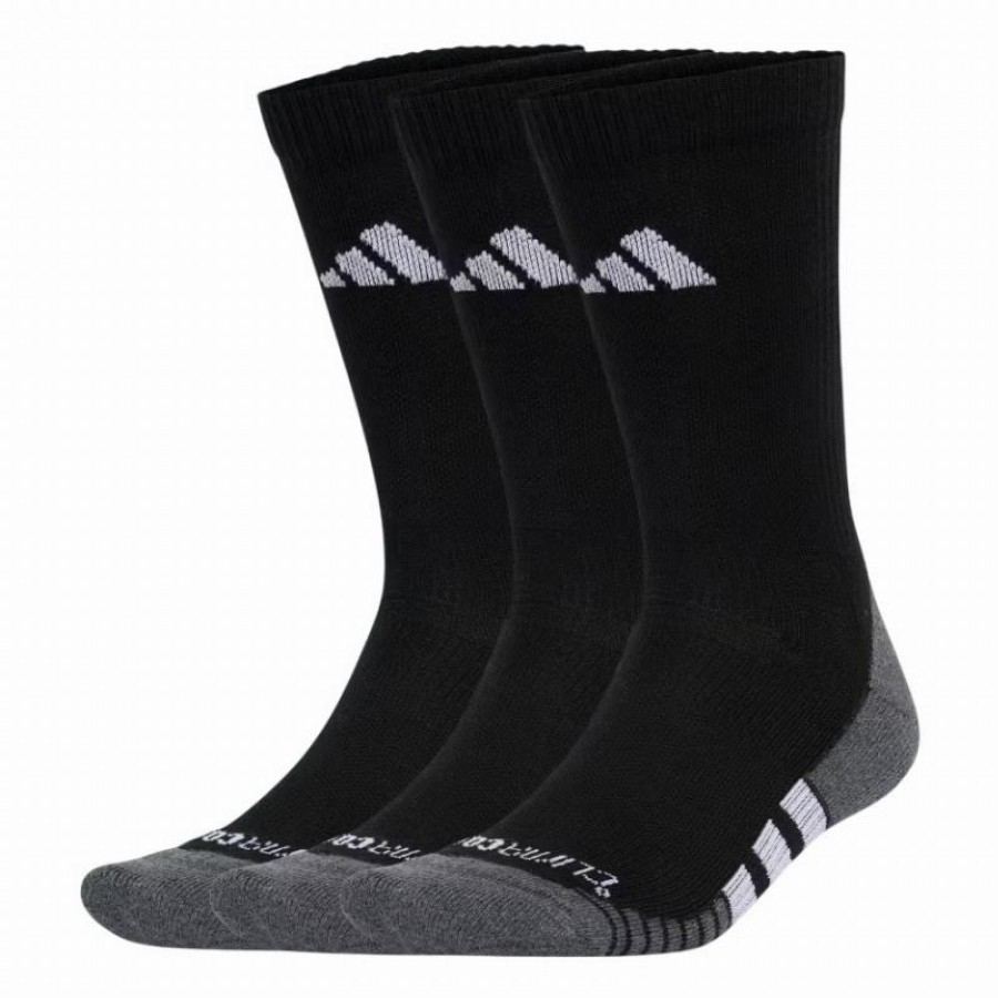 Calcetines Adidas Performance Climacool Crew Negro 3 Pares  Offer + Cheap