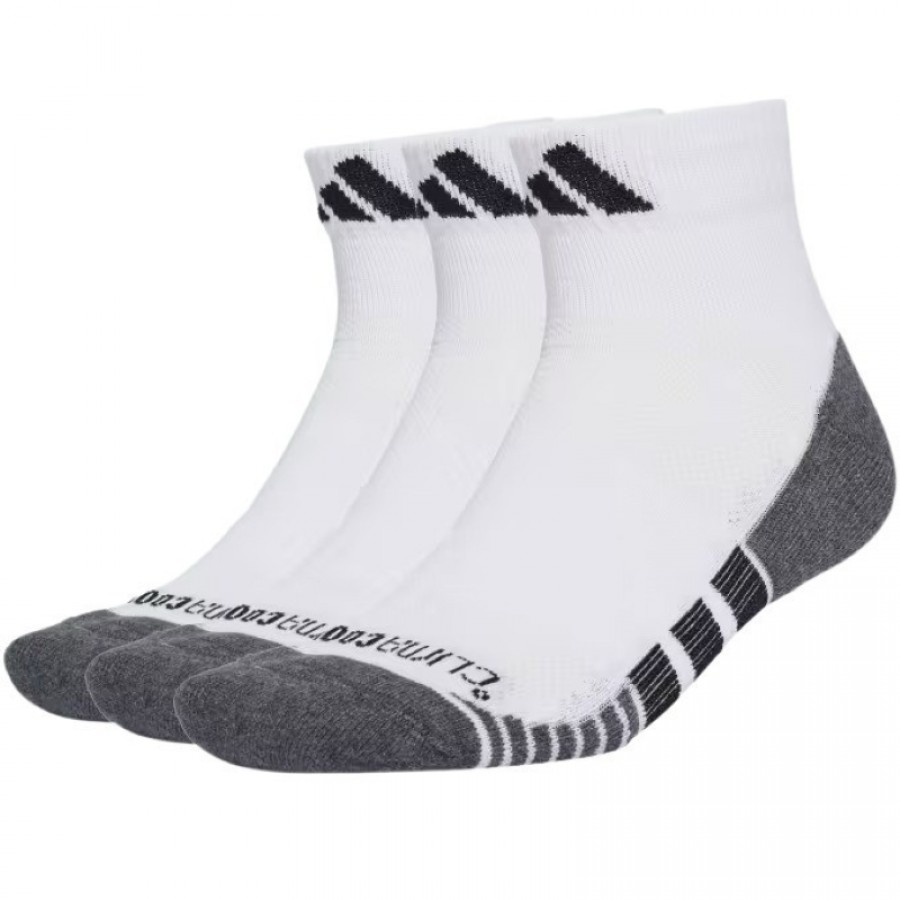 Calcetines Adidas Performance Climacool Quarter Blanco 3 Pares  Offerta + Economico