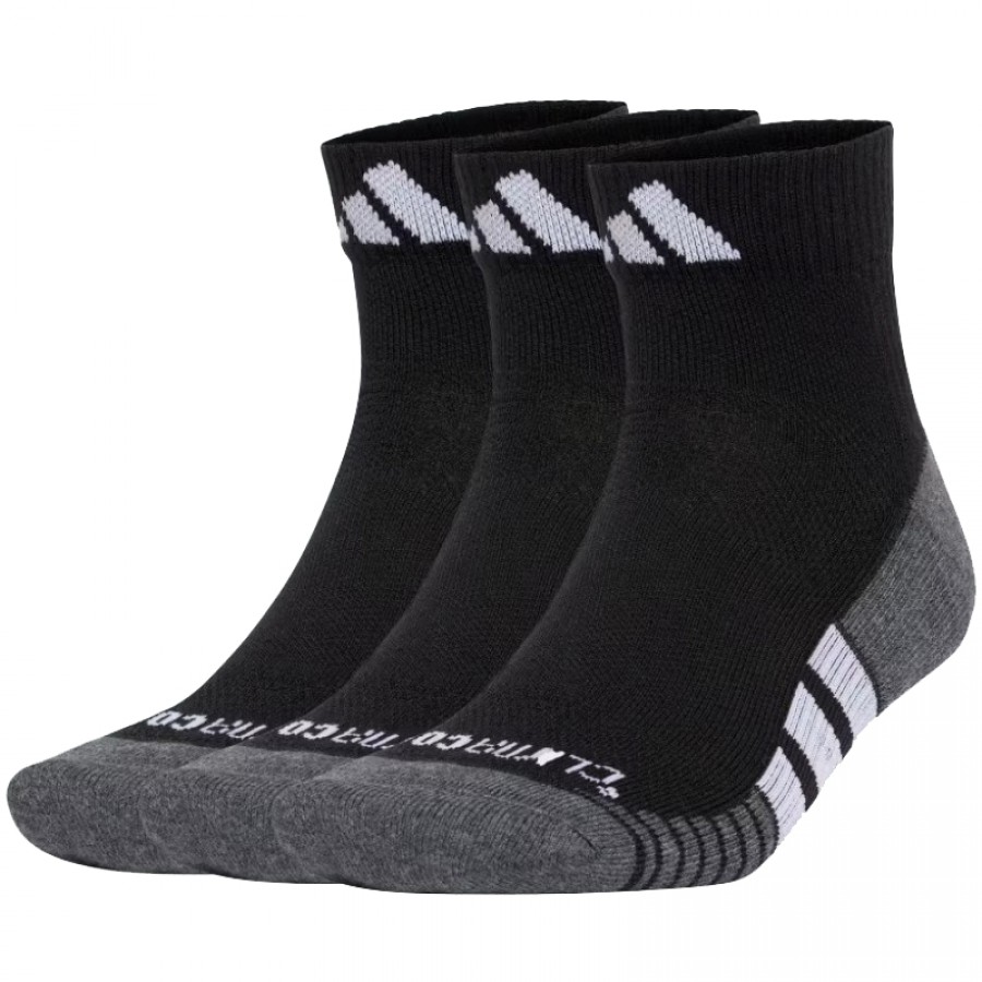 Calcetines Adidas Performance Climacool Quarter Negro 3 Pares  Oferta + Barato