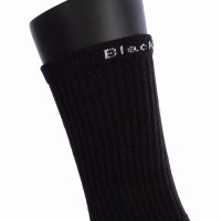 Calcetines Black Crown Altos Negro 3 Pares  Oferta + Barato