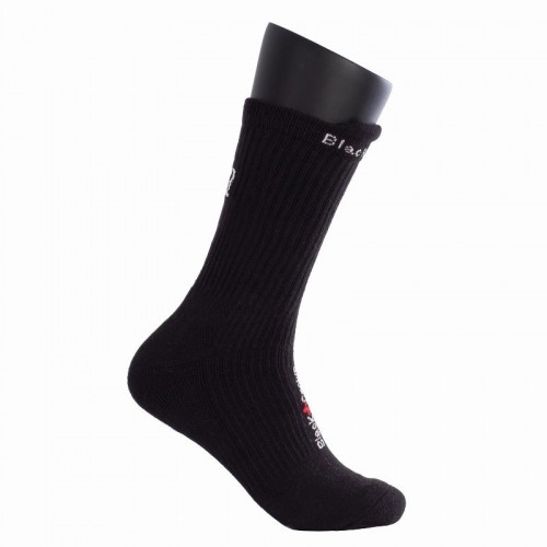 Calzini neri alti Black Crown Premium 1 paio Calzini neri alti Black Crown Premium 1 paio