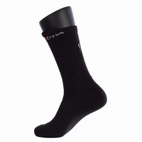 Meias pretas pretas premium Black Crown 1 par  Oferta + Barato