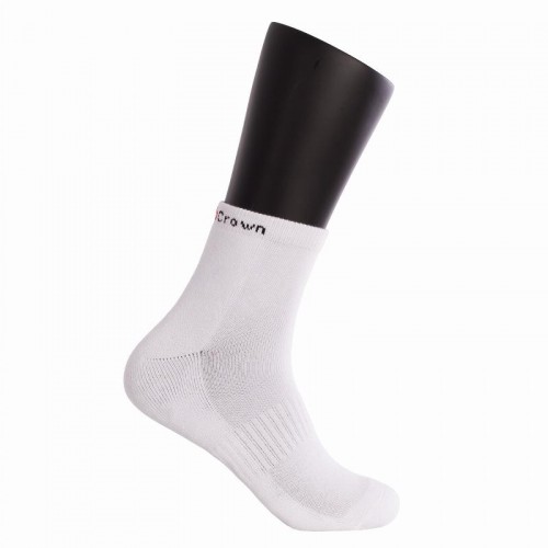 Calzini alla caviglia Black Crown Pro bianchi 1 paio Calzini alla caviglia Black Crown Pro bianchi 1 paio