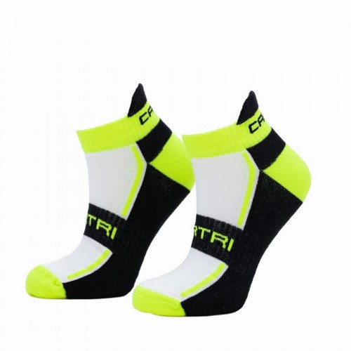 Cartri Slash Crew Calze Fluor Bianche 1 paio Cartri Slash Crew Calze Fluor Bianche 1 paio